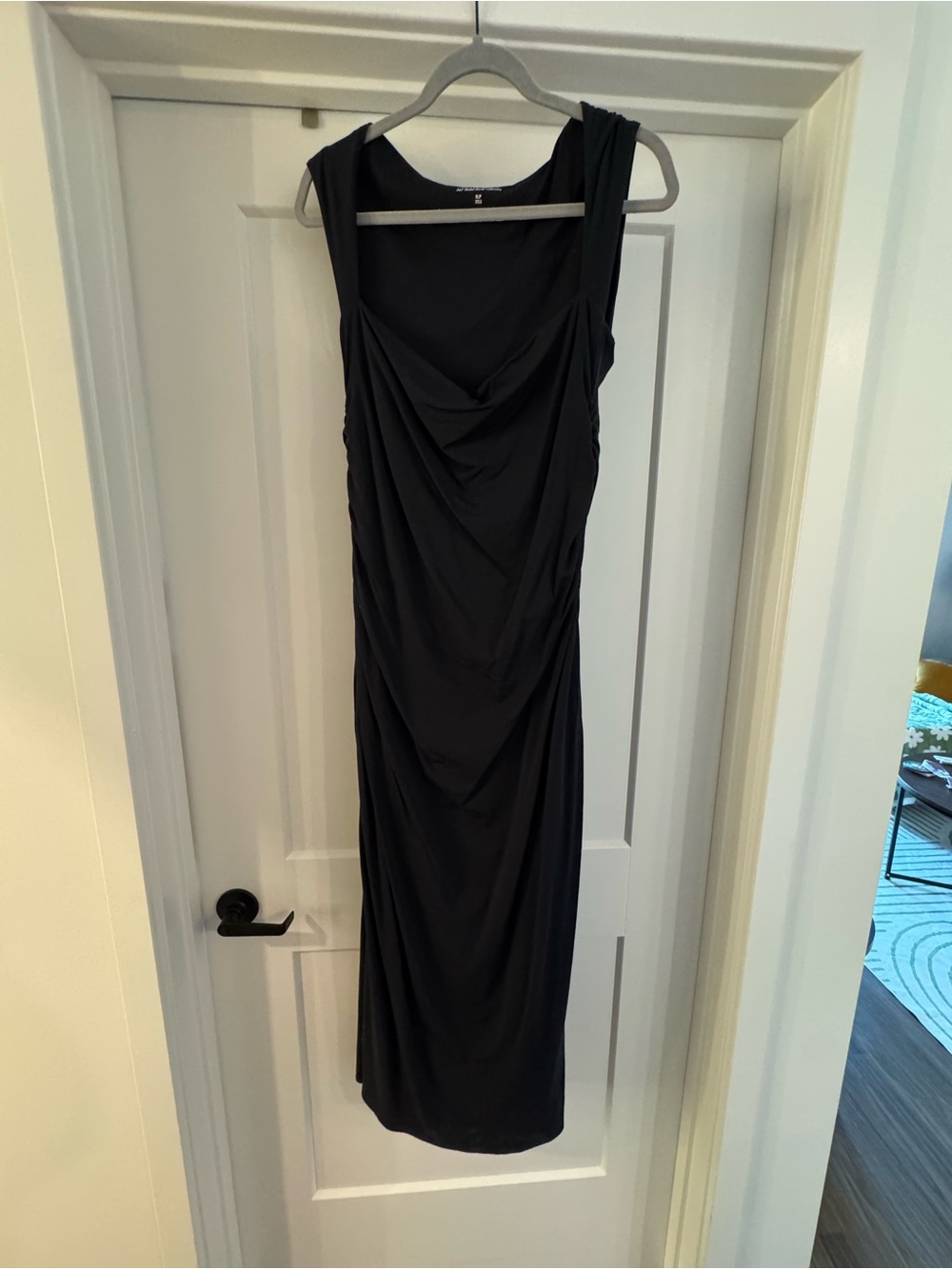 Abercrombie & Fitch Square Neck Black Dress